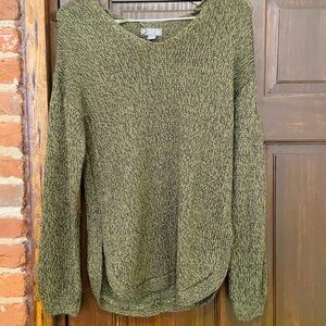 Green Knit Sweater